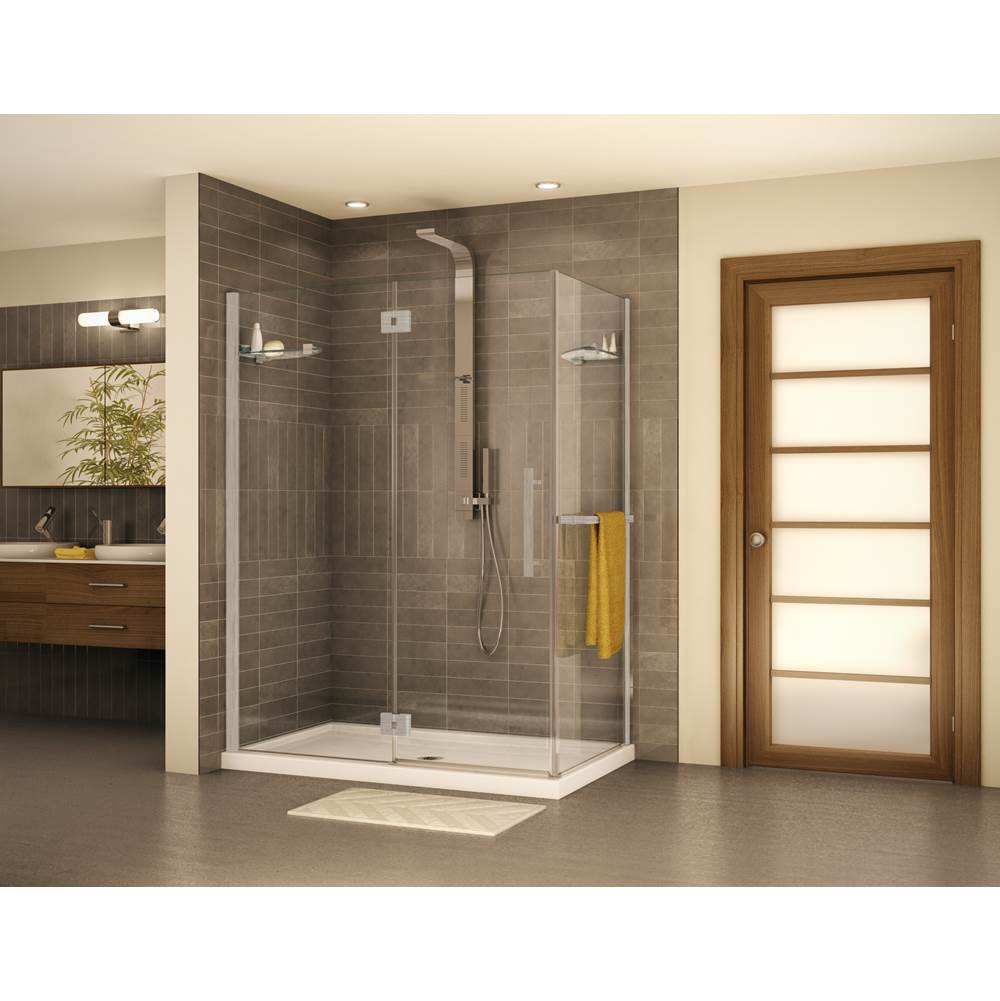 Fleurco - PL LEXUS INL RET/59/32/BR NK/CLR/LFT/RCT HG/TWT HND/FL TB - Brushed Nickel