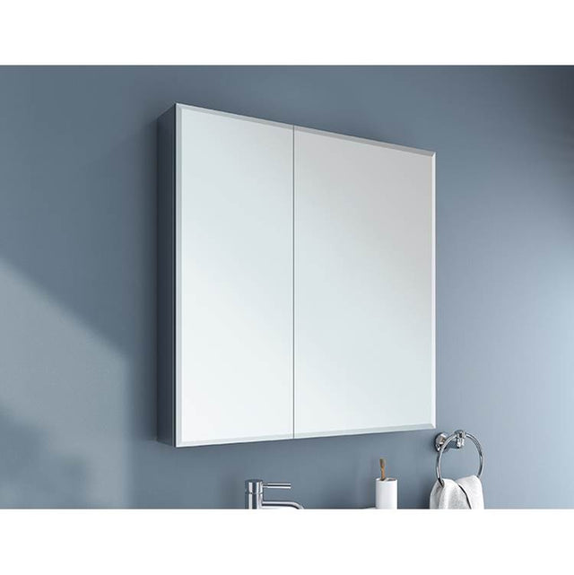 Fleurco - MEDICINE CABINET/BI-VIEW/1/2''BEVEL/30''X30'' - Chrome