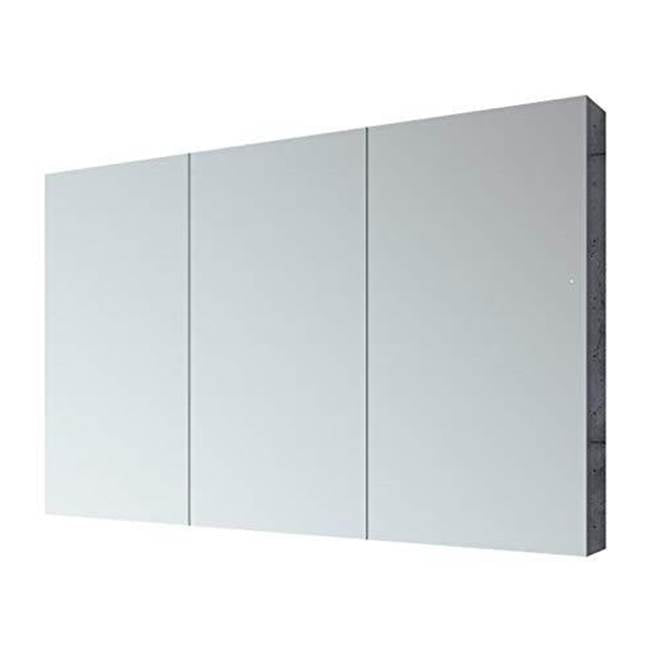 Fleurco - MEDICINE CABINET/TRI-VIEW/FLAT/48''X30'' - Chrome
