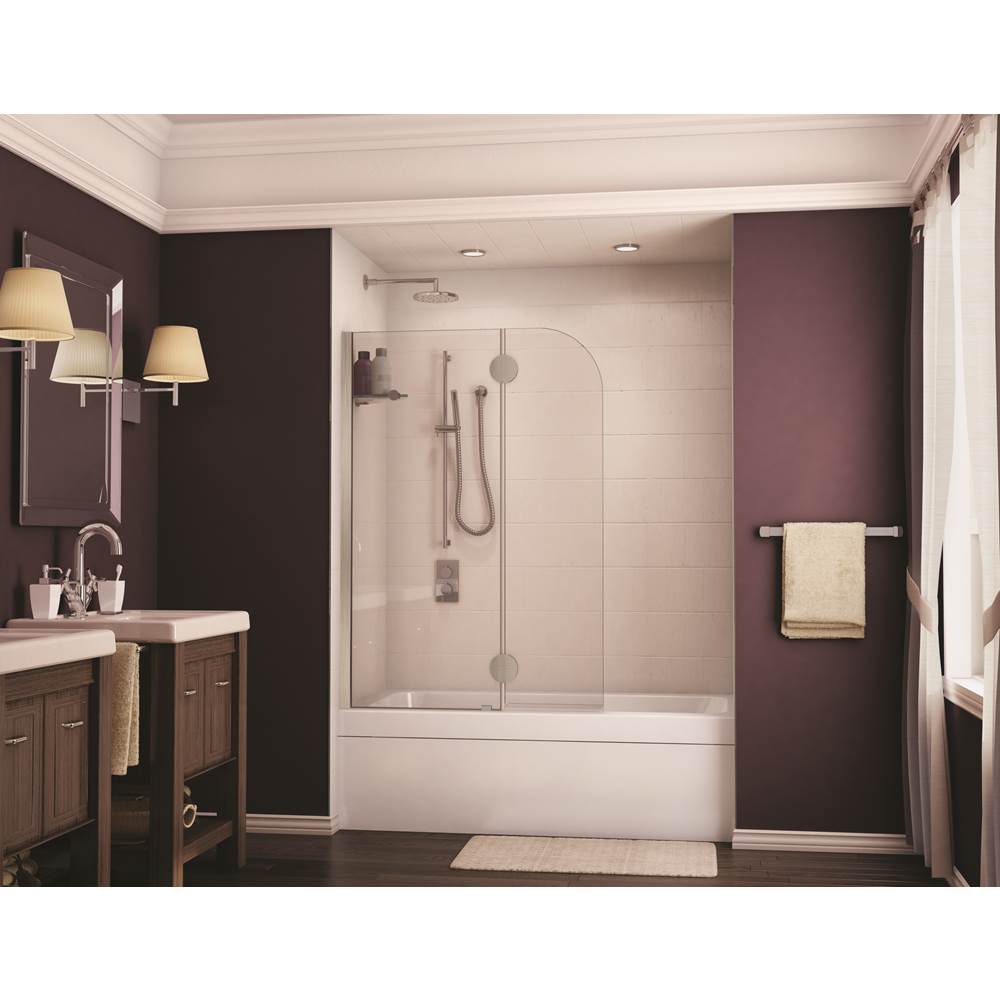 Fleurco - MONACO RD TUB SHD/BR NK/CLR/LFT/OV HG - Brushed Nickel