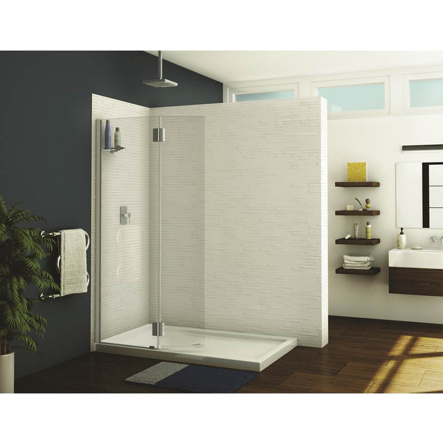 Fleurco - MONACO ''V'' SQ PAN/DR/CHR/CLR/RGT/RCT HG - Chrome