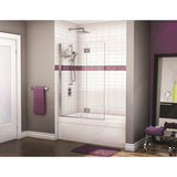 Fleurco - MONACO SQ TUB SHD/BR NK/CLR/LFT/RCT HG - Brushed Nickel