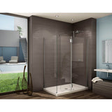 Fleurco - MONACO ''V'' SQ PAN/DR/PAN/CHR/CLR/RGT/RCT HG/FL TB - Chrome