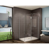Fleurco - MONACO ''V'' SQ PAN/DR/PAN/BR NK/CLR/RGT/OV HG/RD TB - Brushed Nickel