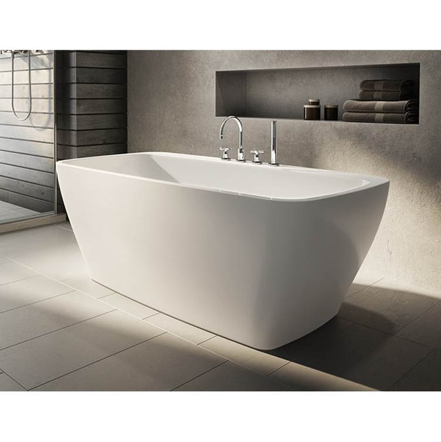 Fleurco - OPUS WALTZ TUB/5931/WHITE/WHITE DRAIN COVER - White