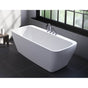 Fleurco - OPUS WALTZ TUB/6731/WHITE/WHITE DRAIN COVER - White
