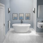 Fleurco - OPUS MADRIGAL TUB/5931/WHITE/WHITE DRAIN COVER - White