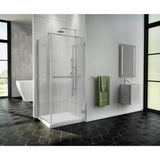 Fleurco - PURA CUBE 6MM/3232/BRUSHED NICKEL/CLEAR - Brushed Nickel