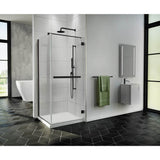 Fleurco - PURA CUBE 6MM/3636/MATTE BLACK/CLEAR - Matte Black