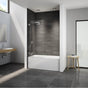Fleurco - SOLO SQ TUB SHD/29'' W X 63''H/10MM/CHR/CLR/RCT HG - Chrome