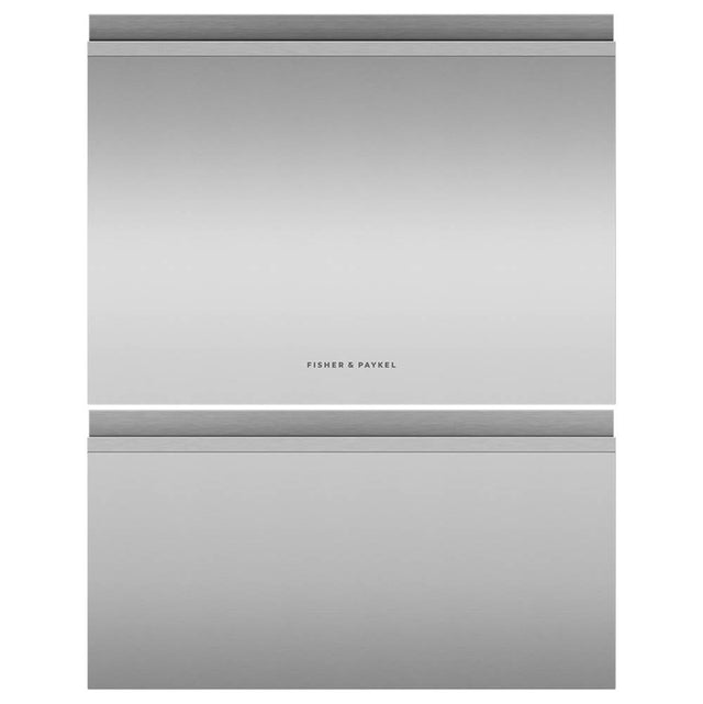 Fisher & Paykel - Stainless Accessory Doors for Double, Tall, Panel Ready, Recessed Handle