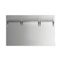 Fisher & Paykel - For 48'' Professional Rangetops - 48x30'' High, Combustible Wall - Brushed Stainless Steel