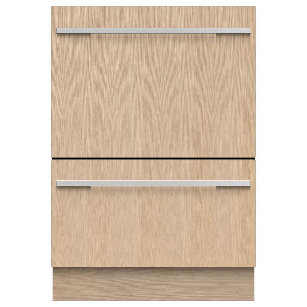 Fisher & Paykel - Integrated, Tall, Panel Ready, 15 Wash Cycles, 14 Place Settings, Water Softener - Panel Ready