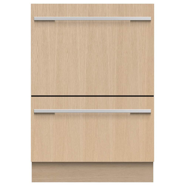 Fisher & Paykel - Integrated, Tall, Panel Ready, 15 Wash Cycles, 14 Place Settings, Water Softener - Panel Ready