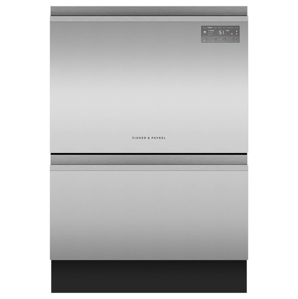 Fisher & Paykel - Stainless Steel, Tall, 14 place settings,  Recessed Handle