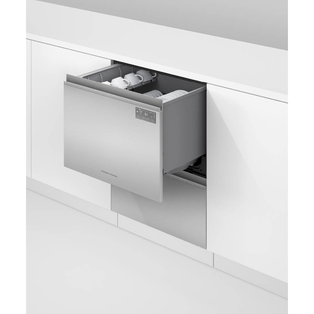 Stainless Steel, Tall, 14 place settings,  Recessed Handle