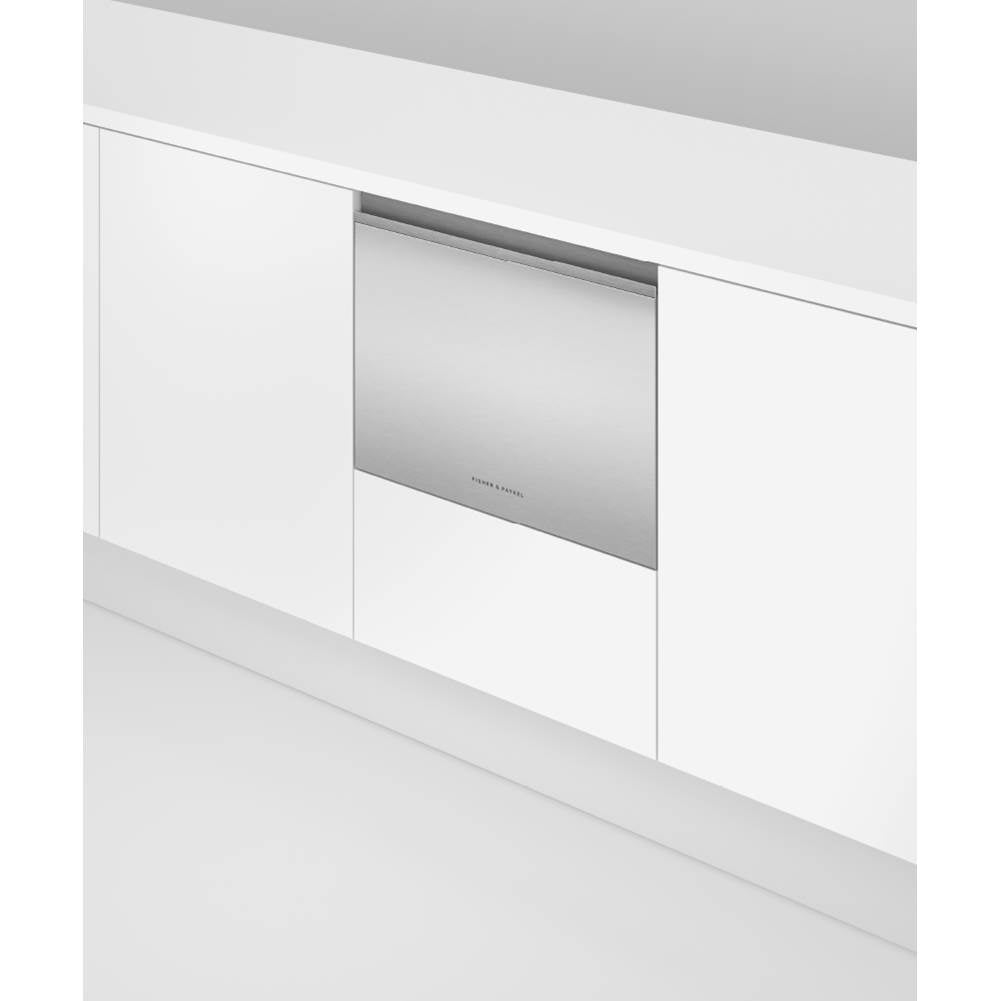 Stainless Steel, Tall, 7 place settings, Recessed Handle