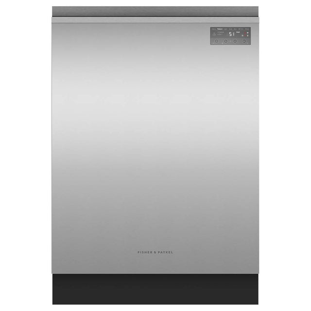 Fisher & Paykel - Stainless Steel, Tall,  7 Wash Cycles, 15 Place Settings, 2 Racks, Recessed Handle