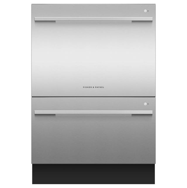 Fisher & Paykel - Stainless Steel, Tall, 6 Wash Cycles, 14 Place Settings, Contemporary Handle - Stainless Steel