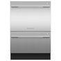 Fisher & Paykel - Stainless Steel, Tall, 6 Wash Cycles, 14 Place Settings, Contemporary Handle - Stainless Steel