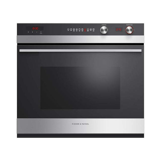 Fisher & Paykel - 30'' Oven, 9 Function, Dial, Self-cleaning - Stainless Steel
