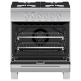 30'' Range, 4 Burners, with Hob Rail
