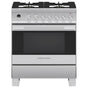 Fisher & Paykel - 30'' Range, 4 Burners, Self-cleaning, with Hob Rail