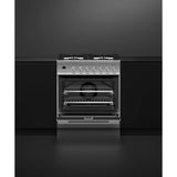 30'' Range, 4 Burners, Self-cleaning, with Hob Rail