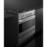 36'' Range, 5 Burners, with Hob Rail