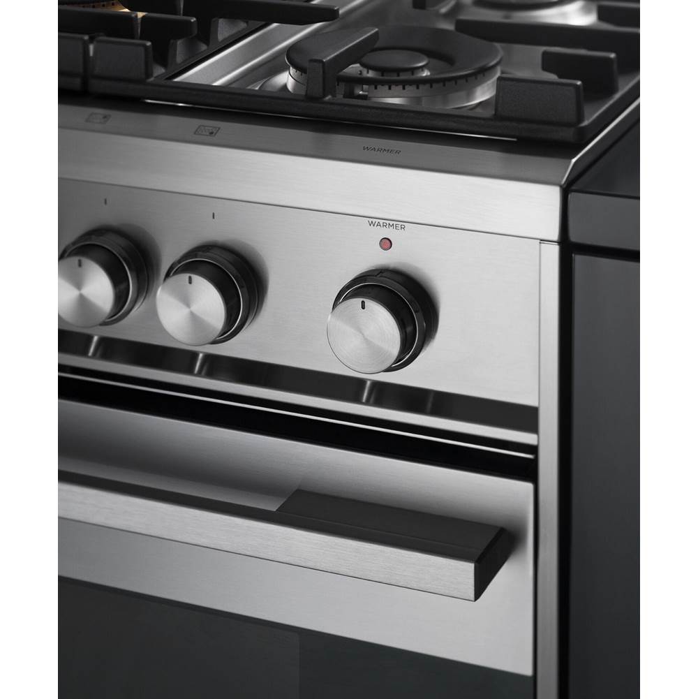 36'' Range, 5 Burners, Self-Cleaning, with Hob Rail