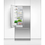 32'' French Door Refrigerator Freezer, 72'' H, 14.7 cu ft, Panel Ready, Ice Only