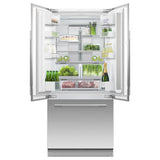 32'' French Door Refrigerator Freezer, 72'' H, 14.7 cu ft, Panel Ready, Ice Only