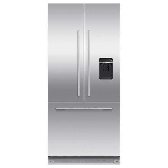 Fisher & Paykel - 32'' French Door Refrigerator Freezer, 72'' H, 14.7 cu ft, F&P Stainless Panel Req, Ice & Internal Water Requires - RD3272AU UB