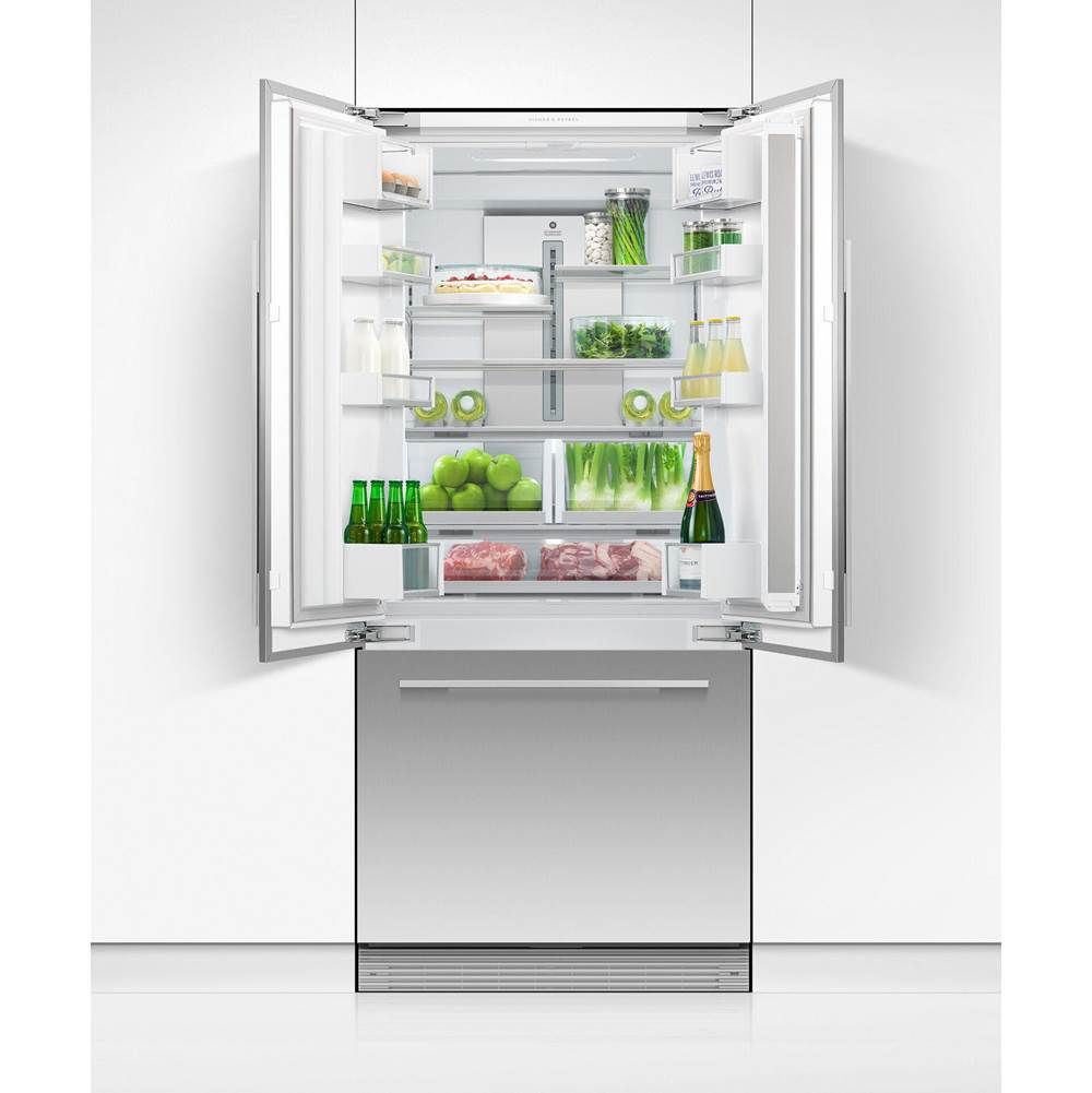 32'' French Door Refrigerator Freezer, 72'' H, 14.7 cu ft, F&P Stainless Panel Req, Ice & Internal Water Requires - RD3272AU UB