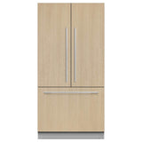 36'' French Door Refrigerator Freezer, 72'' H, 16.8 cu ft, Panel Ready, Ice Only