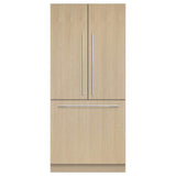 Fisher & Paykel - 36'' French Door Refrigerator Freezer, 80'' H, 16.8 cu ft, Panel Ready, Ice Only
