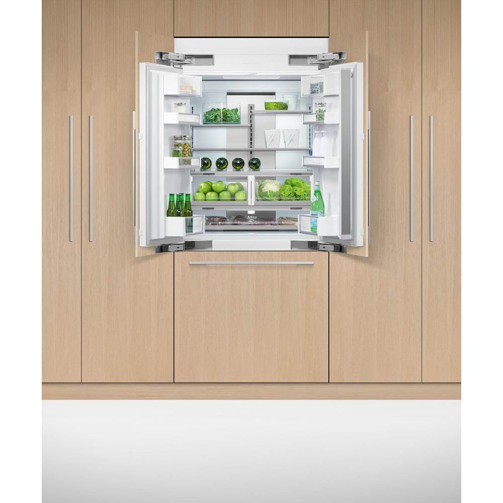 36'' French Door Refrigerator Freezer, 80'' H, 16.8 cu ft, Panel Ready, Ice Only