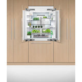 36'' French Door Refrigerator Freezer, 80'' H, 16.8 cu ft, Panel Ready, Ice Only