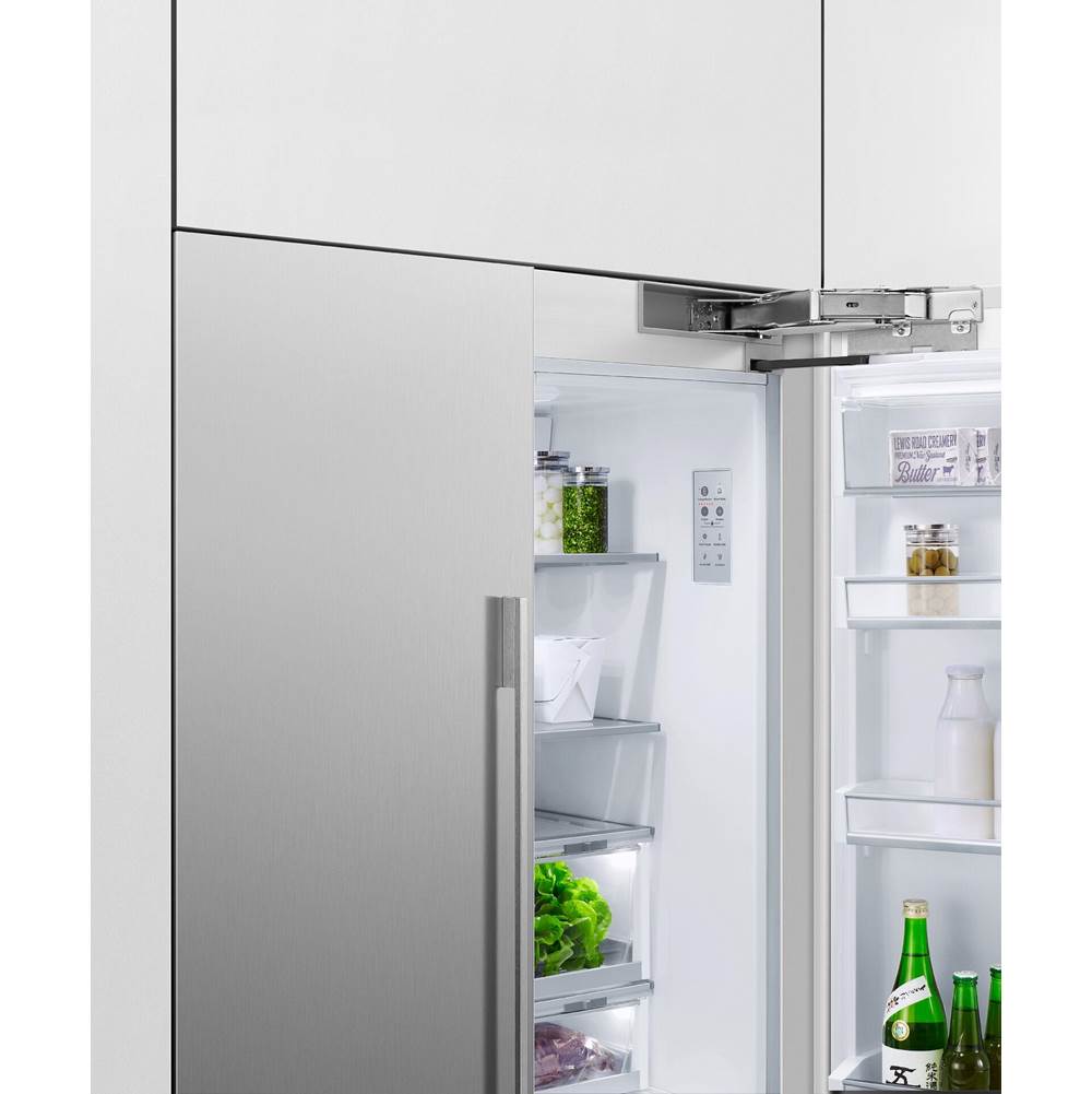 36'' French Door Refrigerator Freezer, 80'' H, 16.8 cu ft, F&P Stainless Panel Req, Ice & External Water Requires - RD3680AU or RD3684AU