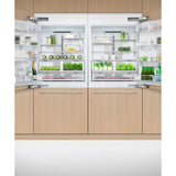 36'' Bottom Mount Refrigerator Freezer, 80'' H, 16.8 cu ft, Panel Ready, Ice Only, Left Hinge