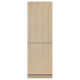 Fisher & Paykel - 24'' Bottom Mount Refrigerator Freezer, 74'' H, 10.6 cu ft, Panel Ready, Ice & Internal Water, Right Hinge (Reversible) - Panel Ready