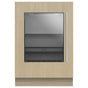 Fisher & Paykel - 24'' Undercounter Beverage Refrigerator, 4.6 cu. ft., Panel Ready Glass Door, Left Hinge (Reversible Door)