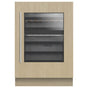 Fisher & Paykel - 24'' VTZ Undercounter Wine Cellar, Dual Zones, 35 Bottles, Panel Ready Glass Door, Right Hinge (Reversible Door)