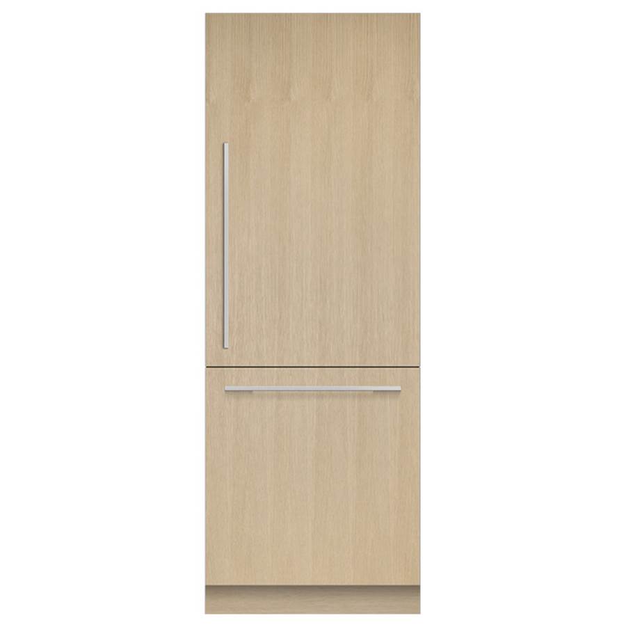 Fisher & Paykel - 30'' VTZ Column Bottom Mount Refrigerator Freezer, Panel Ready, 15.9 cu ft, Stainless Interior, Ice & Internal Water, Right Hinge - Panel Ready