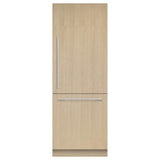 Fisher & Paykel - 30'' VTZ Column Bottom Mount Refrigerator Freezer, Panel Ready, 15.9 cu ft, Stainless Interior, Ice & Internal Water, Right Hinge - Panel Ready
