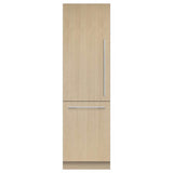 Fisher & Paykel - 24'' VTZ Column Bottom Mount Refrigerator Freezer, Panel Ready, 12.1 cu ft, Stainless Interior, Ice & Internal Water, Left Hinge - Panel Ready