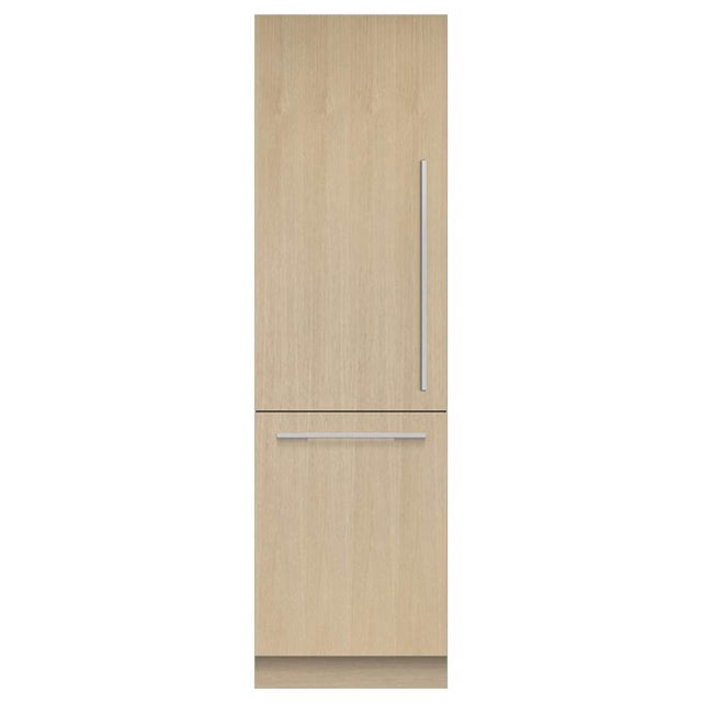 Fisher & Paykel - 24'' VTZ Column Bottom Mount Refrigerator Freezer, Panel Ready, 12.1 cu ft, Stainless Interior, Ice & Internal Water, Left Hinge - Panel Ready