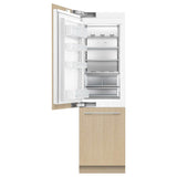 24'' VTZ Column Bottom Mount Refrigerator Freezer, Panel Ready, 12.1 cu ft, Stainless Interior, Ice & Internal Water, Left Hinge