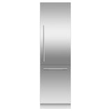 24'' VTZ Column Bottom Mount Refrigerator Freezer, Panel Ready, 12.1 cu ft, Stainless Interior, Ice & Internal Water, Right Hinge