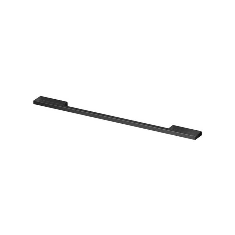Fisher & Paykel - Contemporary Square Fine Black 2 pc Handle Kit for RS36W Bottom Mount
